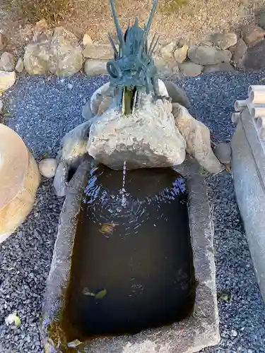 大鏑神社の手水舎
