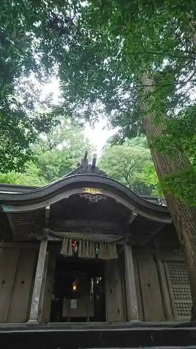 槵觸神社の本殿・本堂