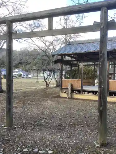 縣神社の鳥居