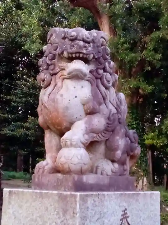 大須賀大神の狛犬