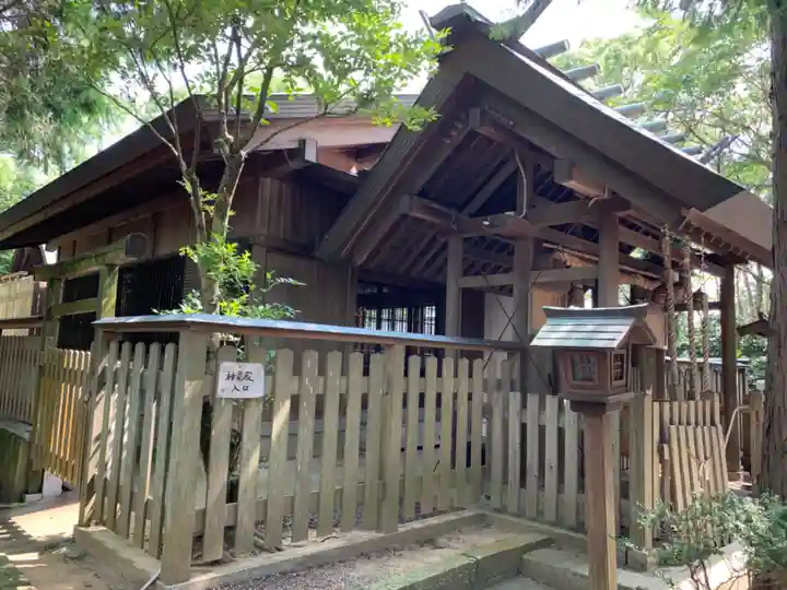 自凝島神社の本殿・本堂