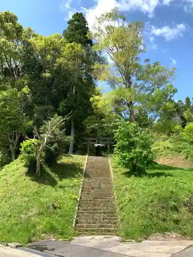 白山神社の鳥居