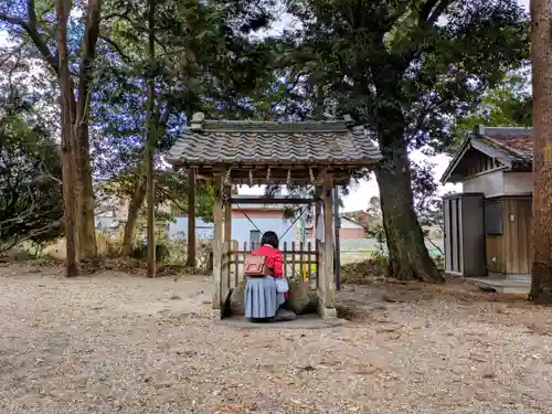神前神社の手水舎