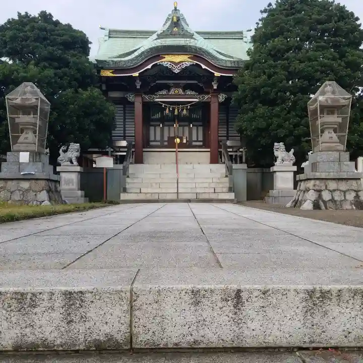 諏訪神社の本殿・本堂