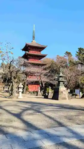 法華経寺の塔