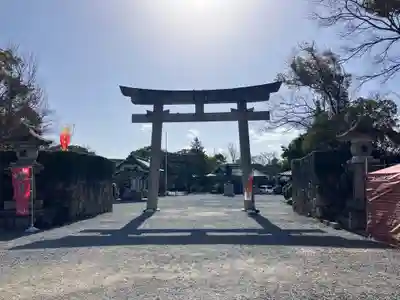 豊國神社の鳥居