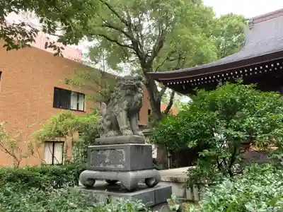 若宮八幡社の狛犬