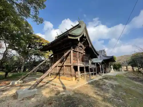 福江八幡宮の本殿