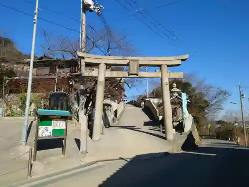 生石神社の鳥居