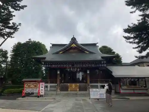 中野沼袋氷川神社の本殿・本堂