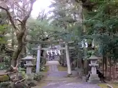 五所駒瀧神社の鳥居