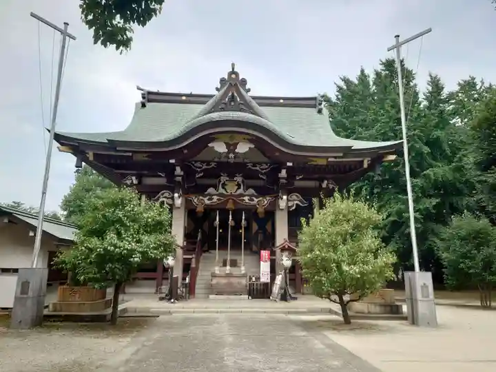 諏訪神社の本殿・本堂