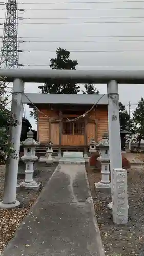 十二社神社の鳥居