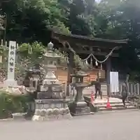 柏原八幡宮の鳥居