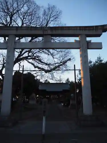島田八坂神社の鳥居