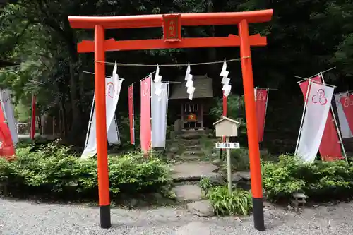 山名八幡宮の鳥居