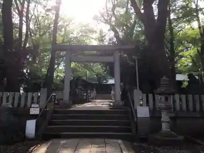 碑文谷八幡宮の鳥居