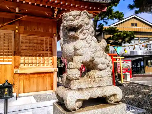 荒神社の狛犬