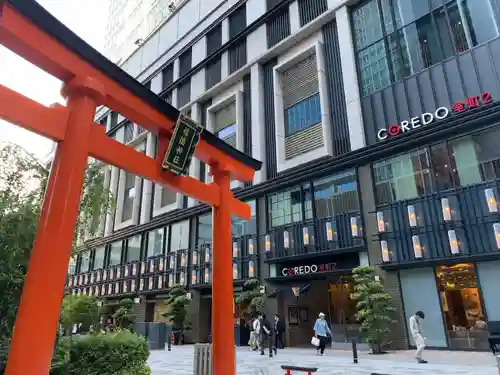 福徳神社（芽吹稲荷）の鳥居