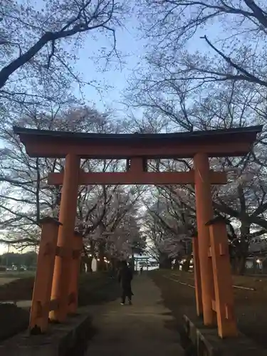 東蕗田天満社の鳥居