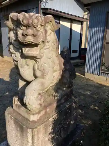 太尾神社（神明社）の狛犬