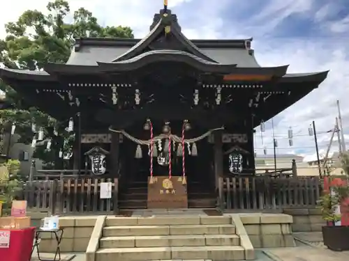 溝口神社の本殿・本堂