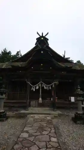 柏原八幡宮の本殿・本堂
