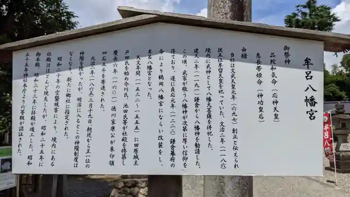 牟呂八幡宮の歴史