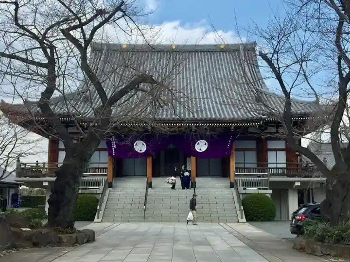 伝通院の本殿・本堂