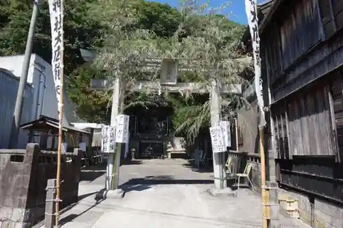 津島社の鳥居