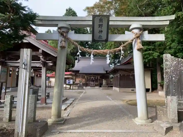 熊野神社の鳥居