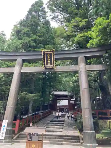 日光二荒山神社の鳥居
