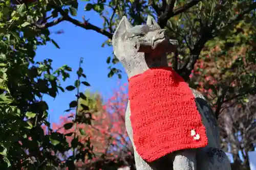 開成山大神宮の狛犬