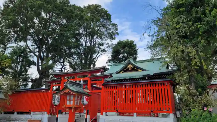 馬橋稲荷神社の山門・神門