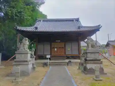 神明社（小間町）の本殿・本堂
