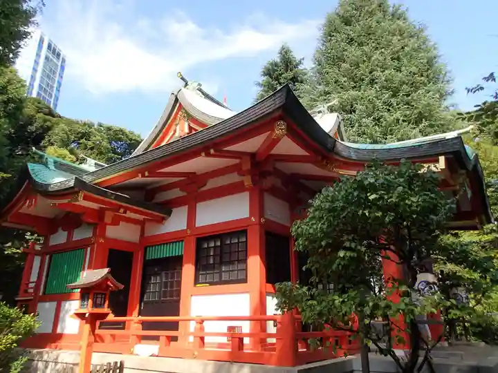芝東照宮の本殿・本堂