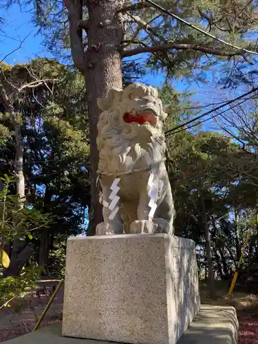 吾妻神社の狛犬