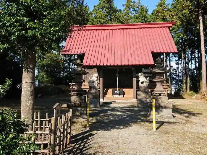 諏訪神社の本殿