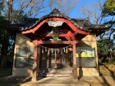 建市神社の本殿・本堂