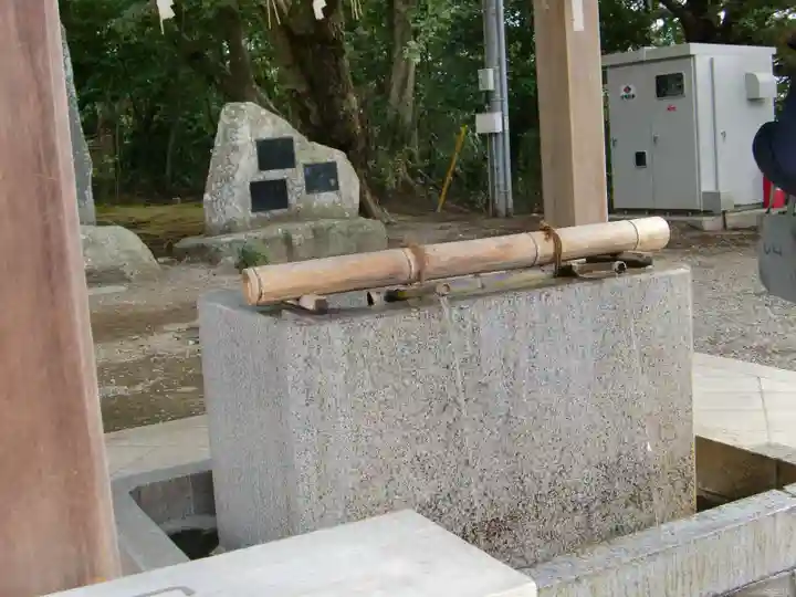 大洗磯前神社の手水舎