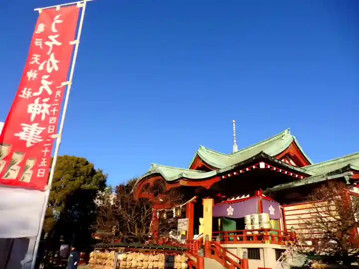 亀戸天神社の本殿・本堂