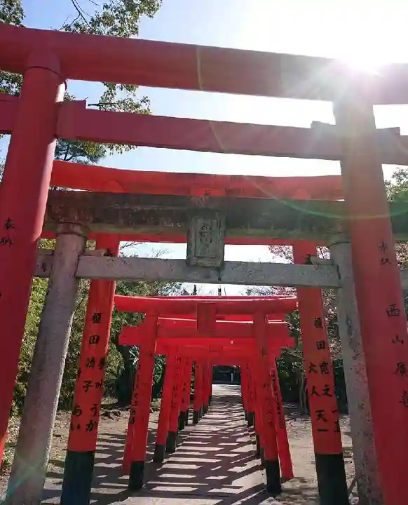 一葉稲荷神社の鳥居