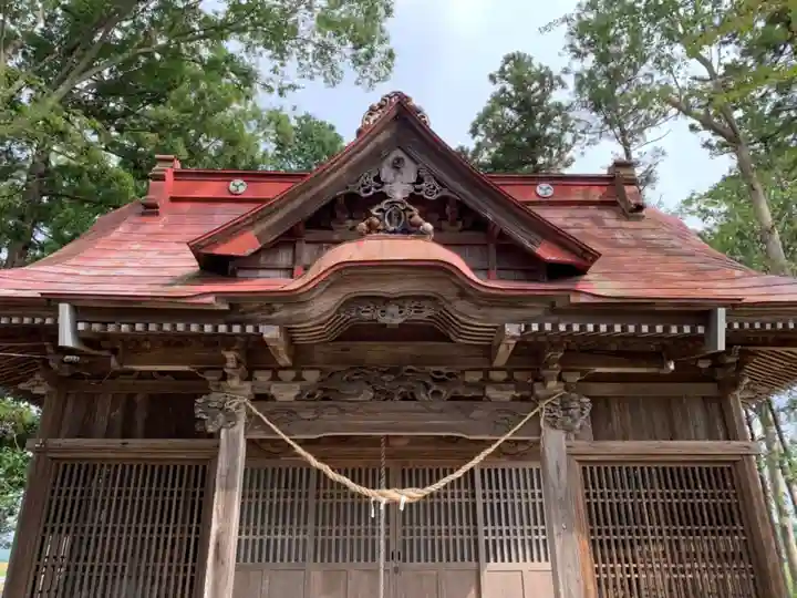 諏訪神社の本殿・本堂