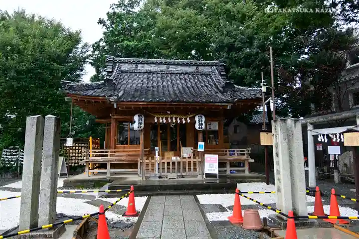川越熊野神社の本殿・本堂