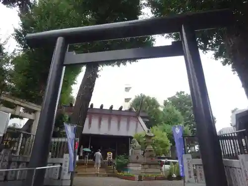 高円寺氷川神社の鳥居