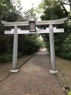 江田神社の鳥居