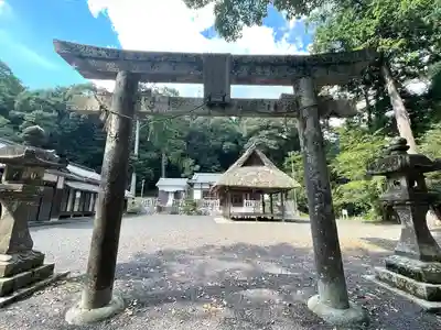 真木山神社の鳥居