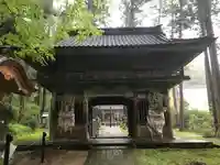 安居寺の山門・神門