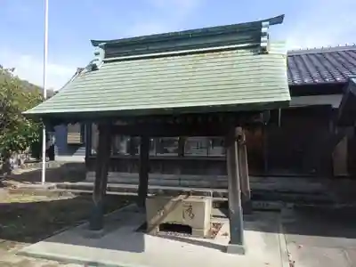天竹神社の手水舎