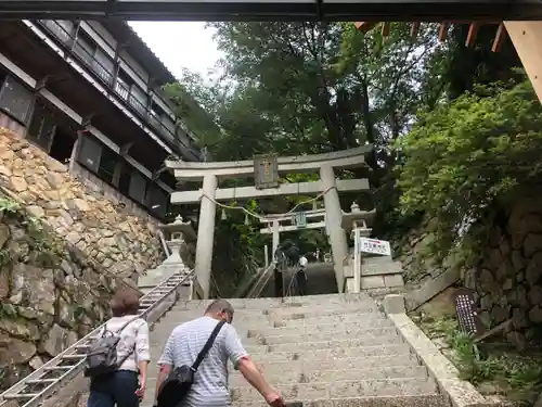 宝厳寺の鳥居